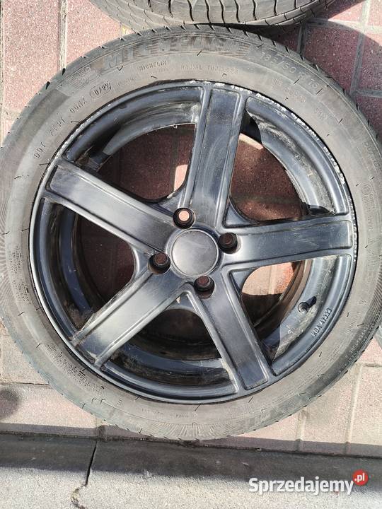 Alufelgi 16 4x100 ET45 opony 2x Michelin 2x mazowieckie Warszawa