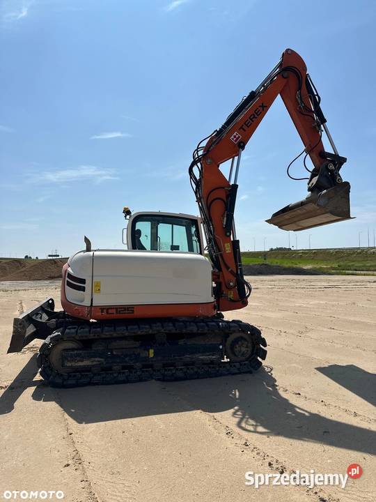 Terex Schaeff TC125 Gąsienica Lemiesz Zamiana Łomża