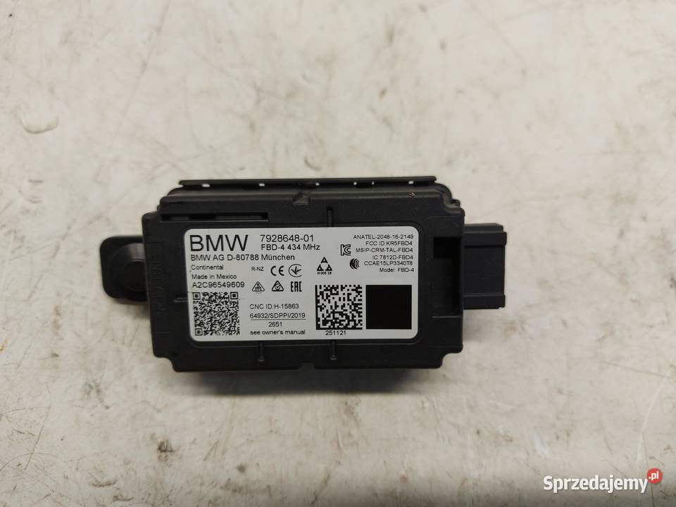 BMW G21 G20 Kombi sterownik moduł radia sygnału
