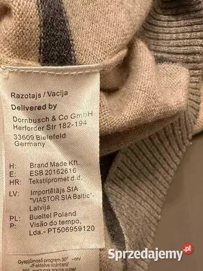 CAMEL ACTIVE super sweter wełna XL Bytom