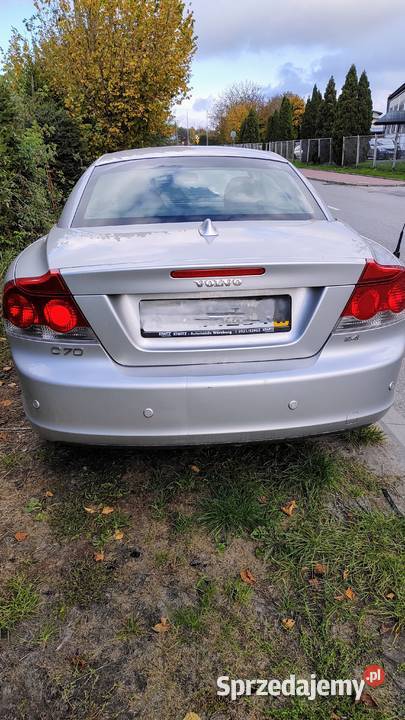 Kabriolet Volvo C70 benzyna 24 170 automat Lubaczów