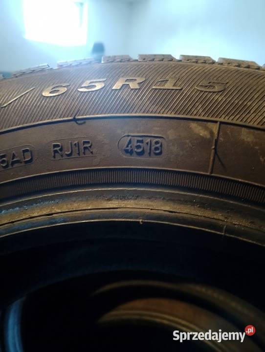 4 opony zimowe 185 65 15 lubelskie Nadrybie Ukazowe sprzedam