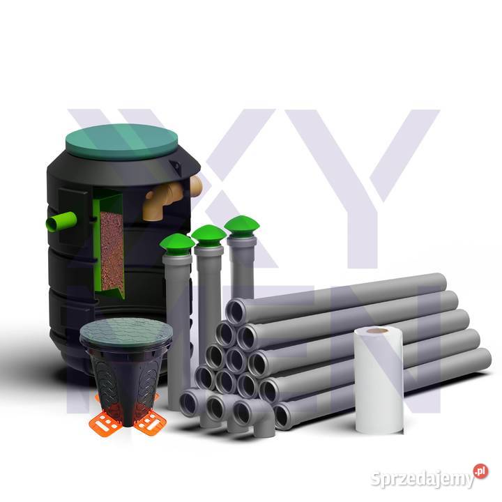 Ekologiczna oczyszczalnia ścieków OGFlo 1000l Łobez