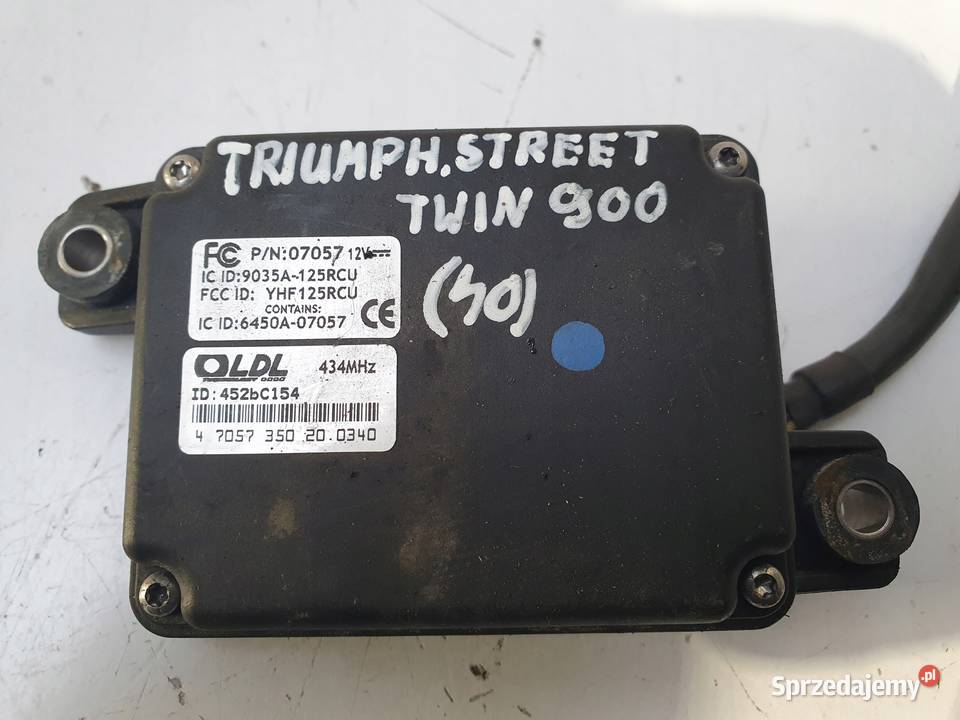 MODUŁ IMMO PRZEKAŹNIK STEROWNIK Triumph Street Chełm sprzedam
