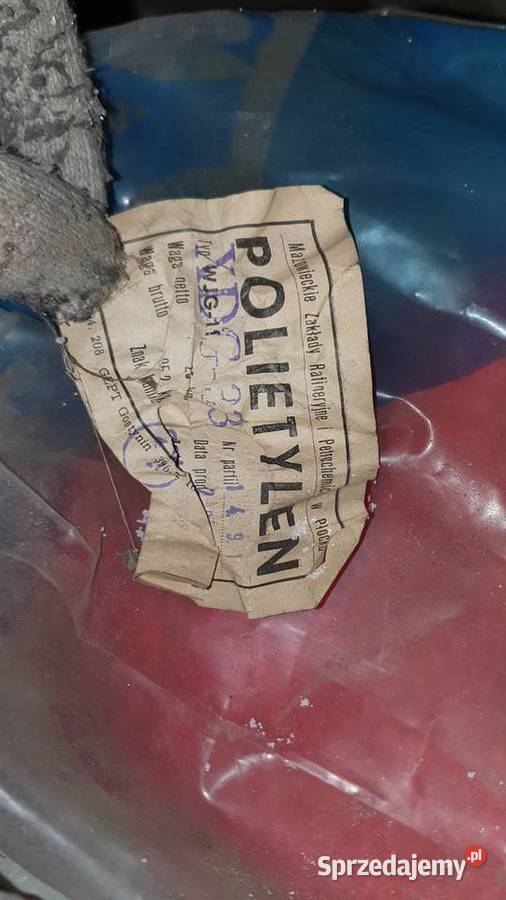 Polietylen worek granulat mazowieckie zakłady Warszawa