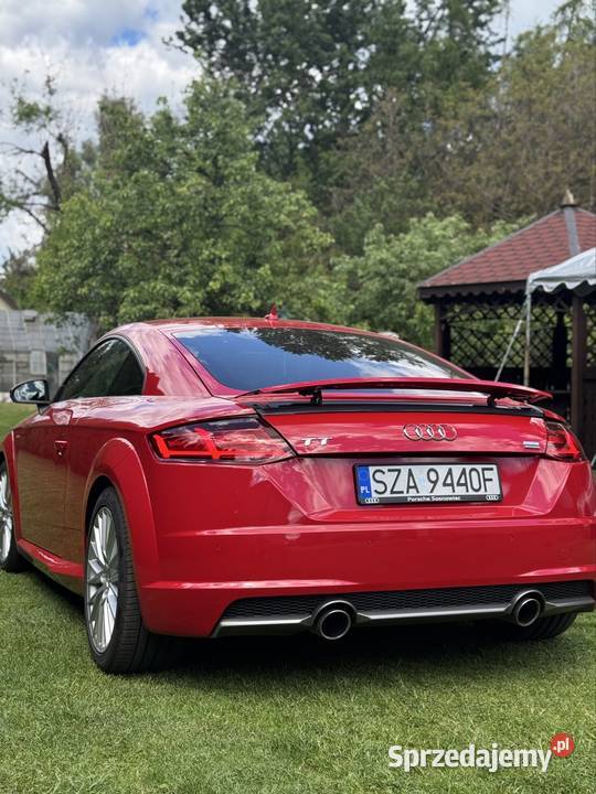 AUDI TT20TDI184S LINEALCANTARASPOILER czerwony śląskie Zawiercie