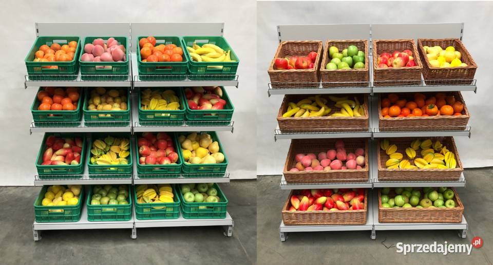 REGAŁ WARZYWNICZY PIEKARNICZY warzywa owoce Ostrołęka