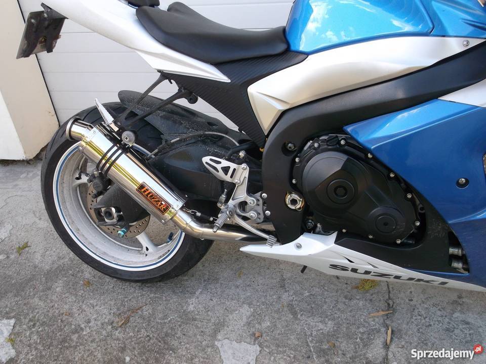 HUZAR EXHAUST wydech tłumik OWAL Suzuki GSXR Błażowa