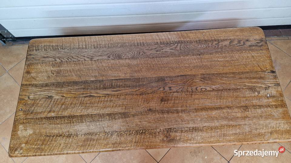 Stolik okolicznościowy kawowy stół drewniany dąb Świętochłowice