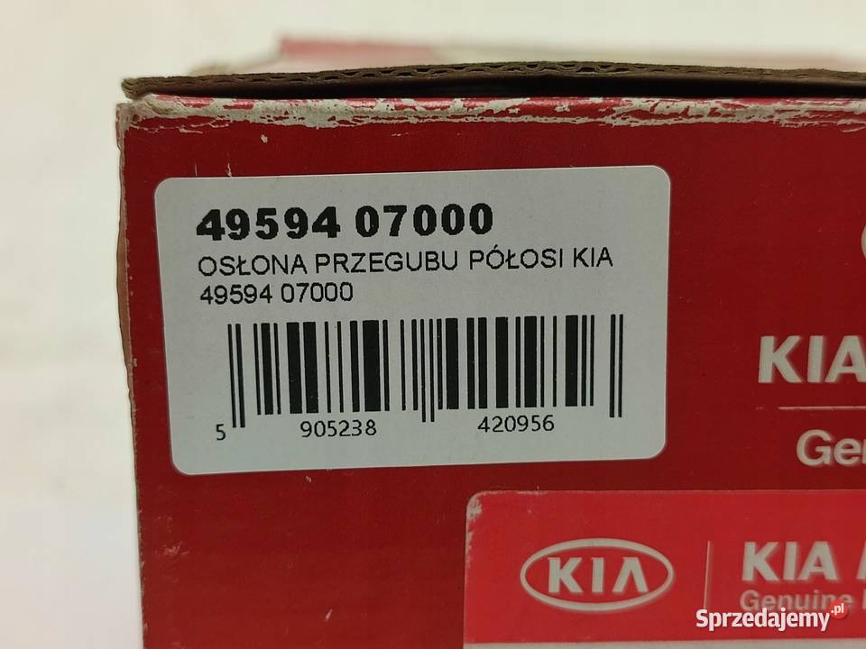 OSŁONA PRZEGUBU PÓŁOSI KIA PICANTO SA 2004 lubelskie