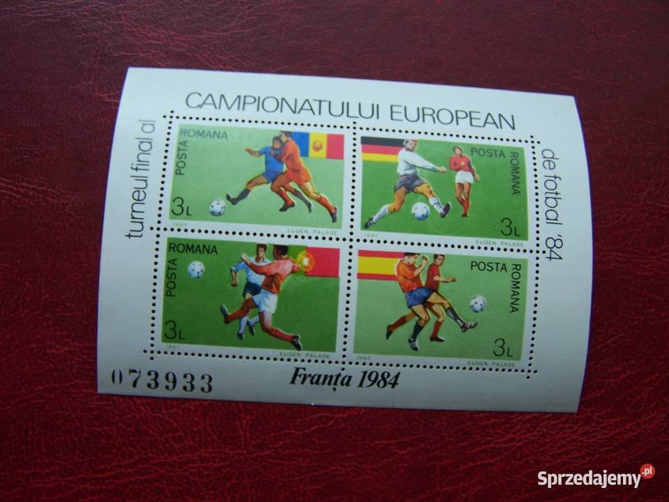 Rumunia 1984 MNH Sport Piłka nożna Mistrzostwa śląskie Tychy