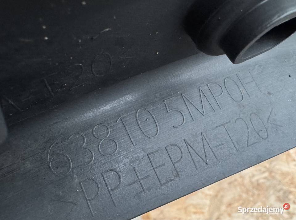 Listwa błotnika przód prawa rh Nissan Ariya Rok produkcji 2023 wielkopolskie Sieraków