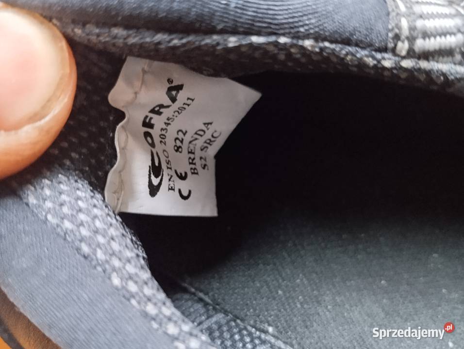 Półbuty ochronne BHP damskie Cofra BRENDA BLACK Łódź