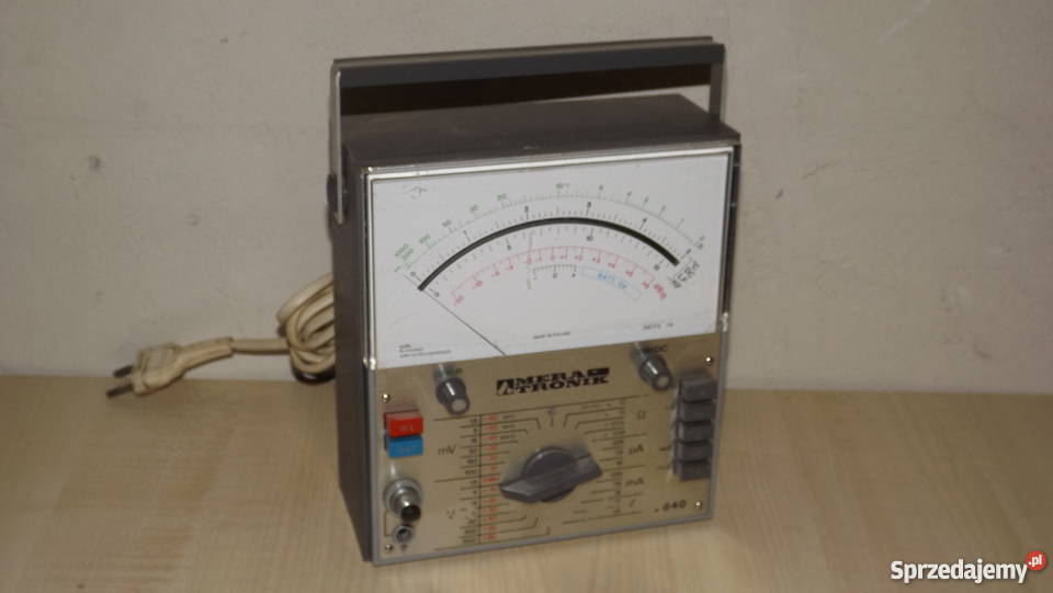 Miernik uniwersalny MeraTronik V640 Sprawny warmińsko-mazurskie Grodziczno