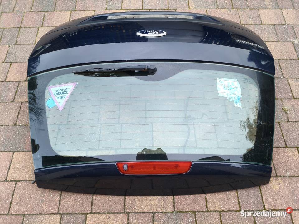 Klapa Bagażnika Szyba Ford Fusion Granatowa