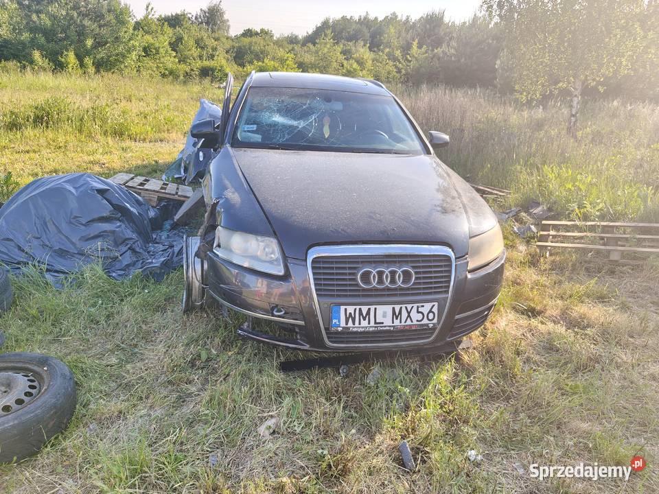 Audi A6 C6 wypadku Sierpc