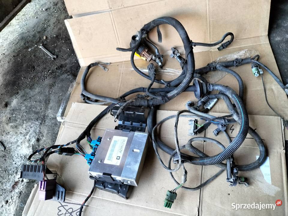 INSTALACJA SILNIKA KOMPUTER STEROWNIK OPEL ASTRA Silniki i osprzęt