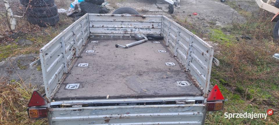 Przyczepa dmc 650 190x100 z hamulcem najazdowym Żary sprzedam