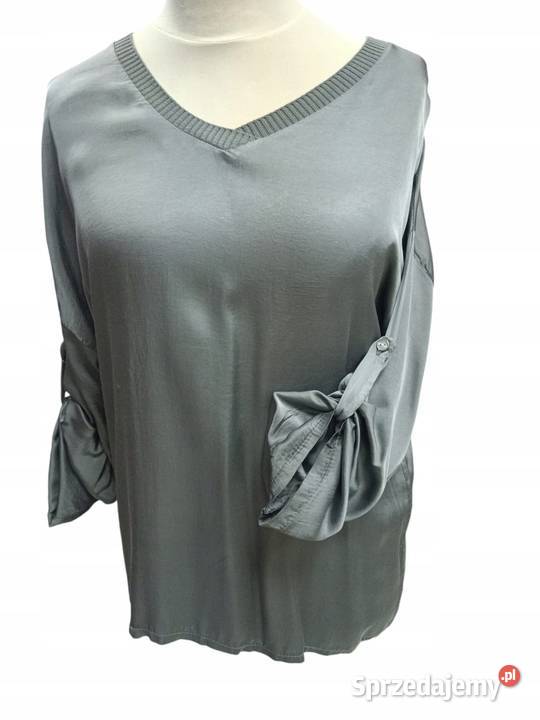 Piękna Koszula Bluzka damskasatynowa biust 116 Wieluń sprzedam