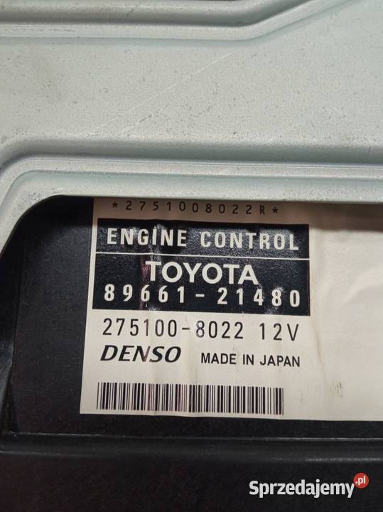 STEROWNIK SILNIKA 8966121480 Toyota Scion TC I świętokrzyskie