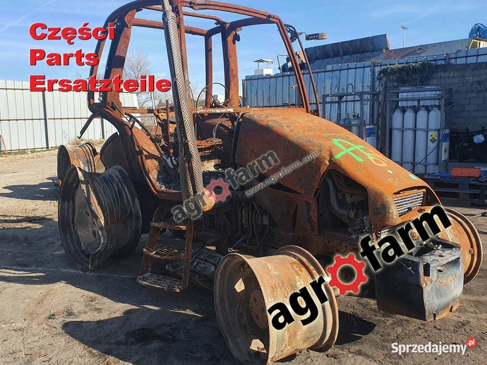 Deutz Agrotron 80 części skrzynia biegów silnik Byków