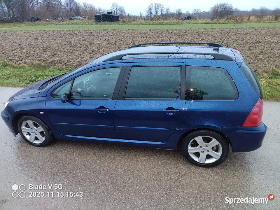 Peugeot 307 20 BG 2002r świętokrzyskie Jeziorko