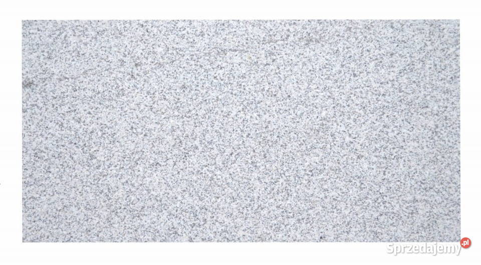 Płytki granitowe płomieniowane G603 Bianco