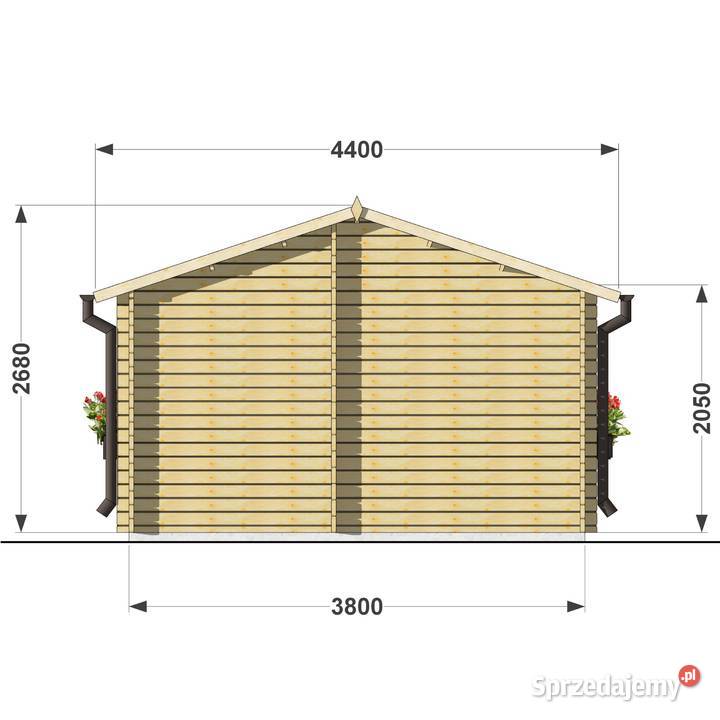 Domek letniskowy Boro Plus 46 z tarasem Dziekanów Polski