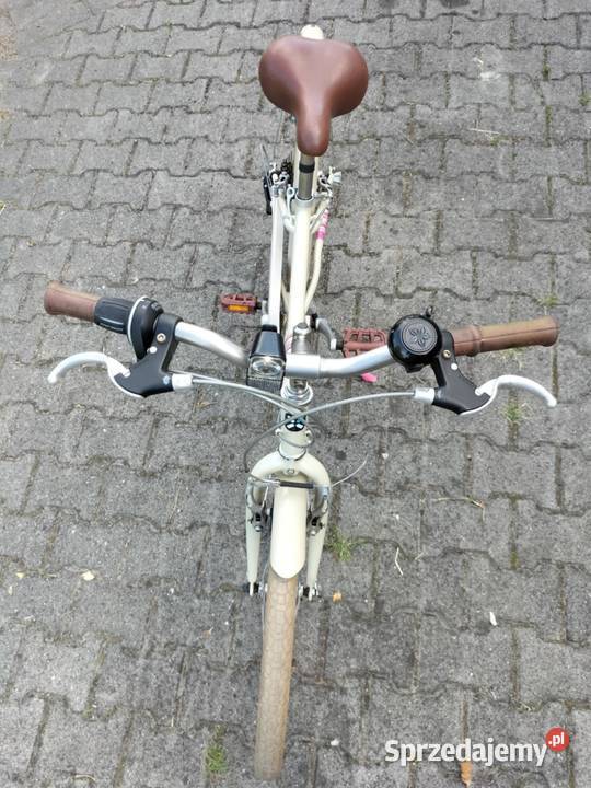 Rower dziecięcy BTWIN 24 Beżowy 100 sprawny Jaworzno