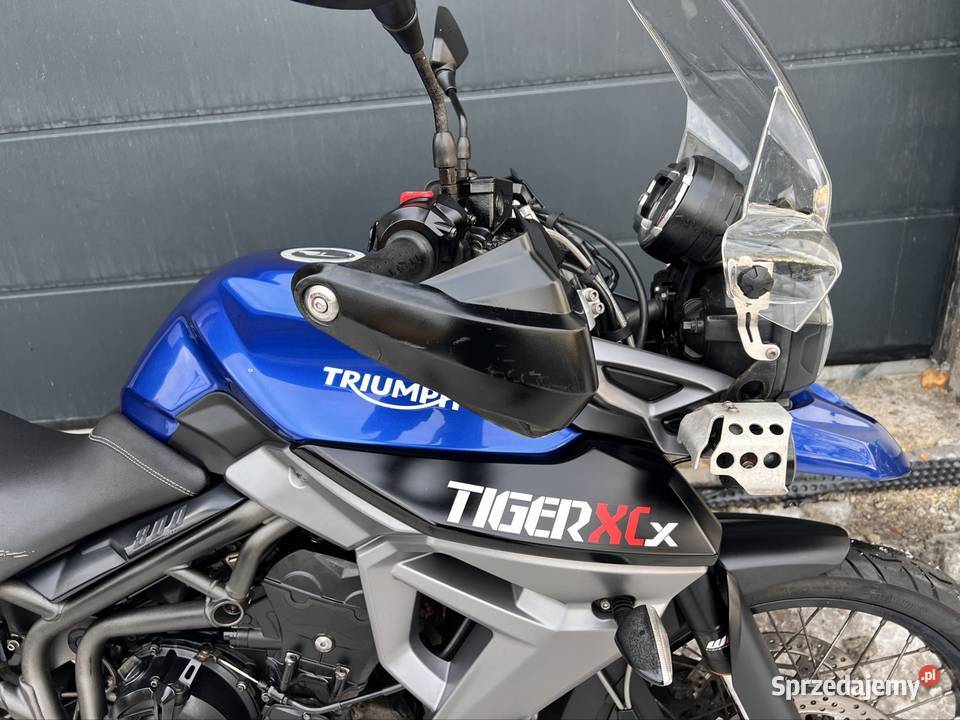 Triumph Tiger 800 XCX benzyna lubelskie Dęblin