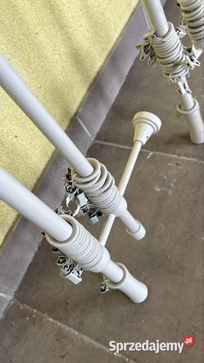 Sprzedam karnisz metalowy biały 2 Kamieńczyk