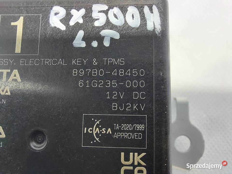 LEXUS 500H MODUŁ STEROWNIK 897B048450