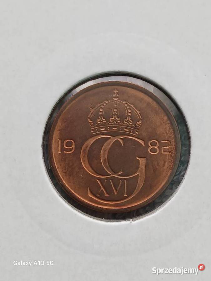 5 Ore Szwecja 1982 r UNC Konin sprzedam