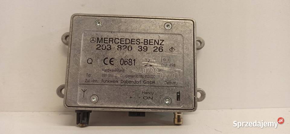 MODUŁ ANTENY MERCEDES W208 W211 W220 A2038203926 dolnośląskie