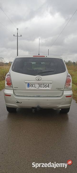 Toyota Corolla Verso LPG hak Przyłęk sprzedam