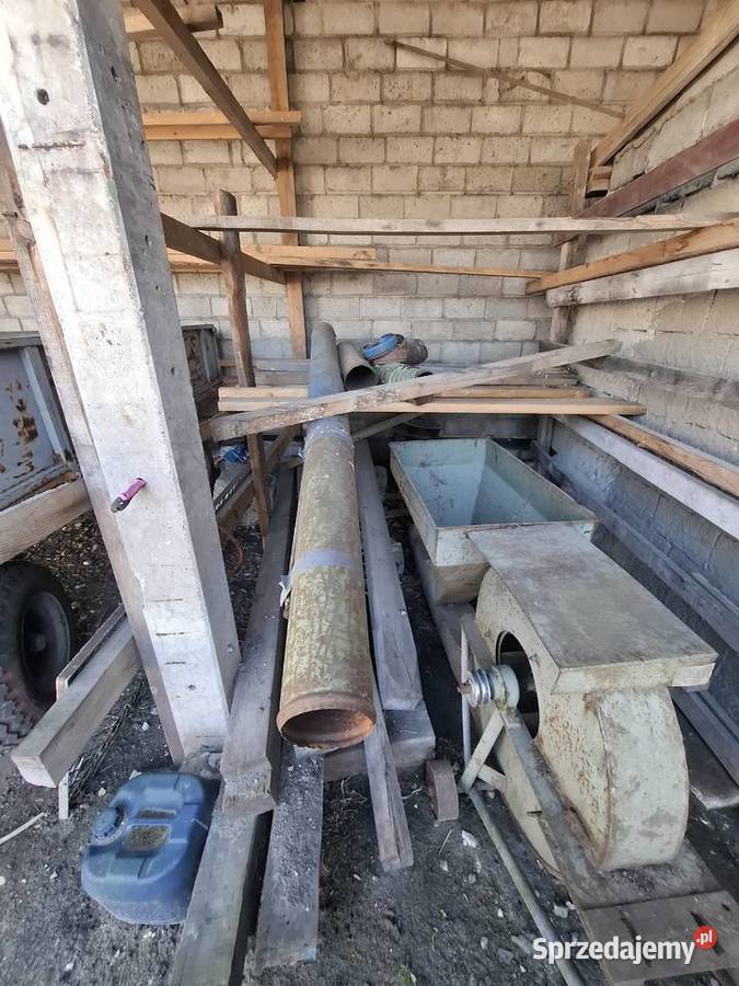 Dmuchawa do zboża TORNADO komplet rur z Rolnictwo Pińczów
