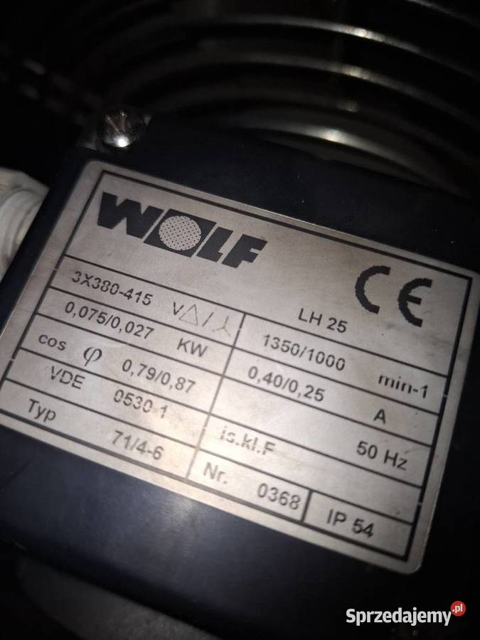 Nagrzewnica wodna WOLF Typ LH 251 CuAl 8513000 Nagrzewnice Wejherowo sprzedam