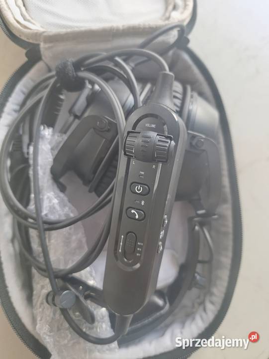 Słuchawaki Pilota Black Dual Plug Aviation do Słuchawki i głośniki lubelskie Janów Lubelski