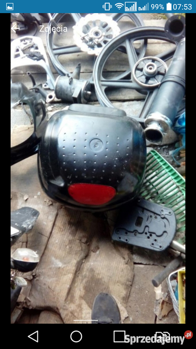 Junak 901 w calosci na części czarny Olsztyn sprzedam