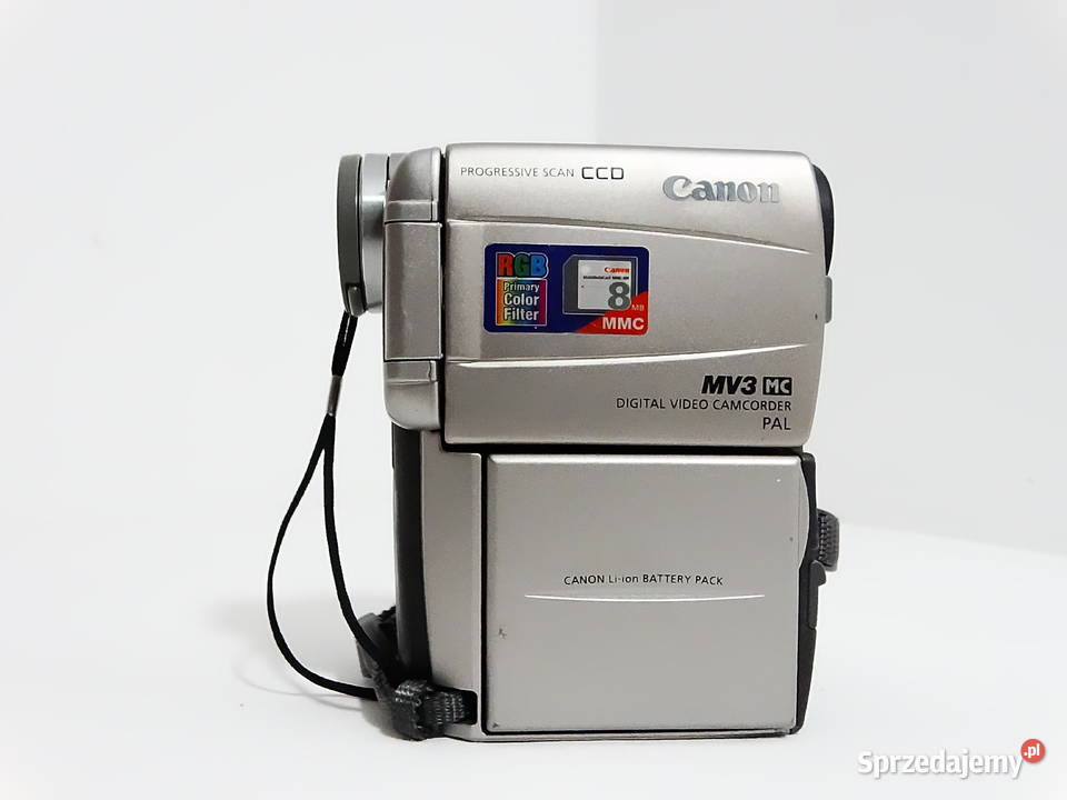 Canon MV3 MC kamera cyfrowa MiniDV akcesoria Canon Kamery Biłgoraj sprzedam