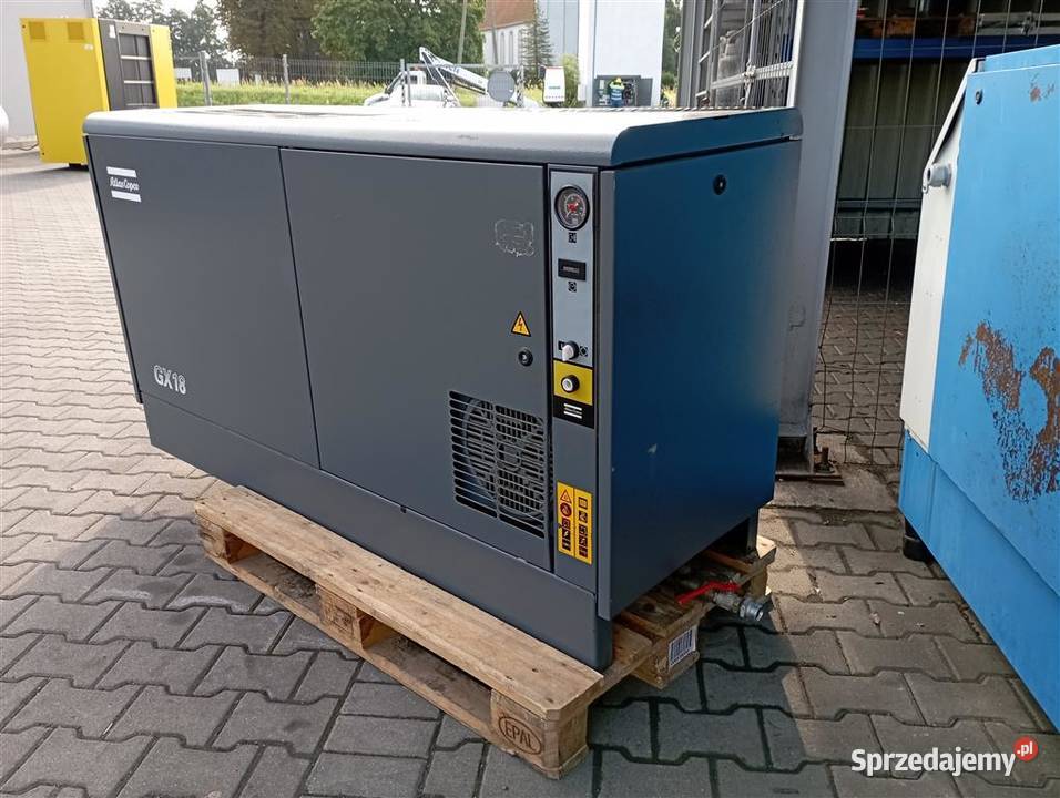 Sprężarka śrubowakompresor Atlas Copco GX18185 Wilków sprzedam