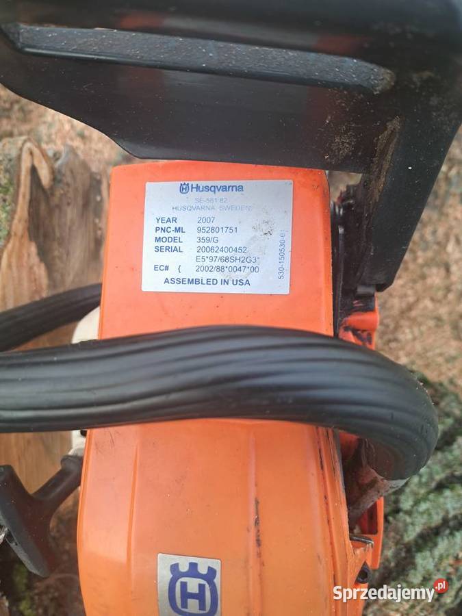 Piła spalinowa Husqvarna 359g dolnośląskie Zbytowa