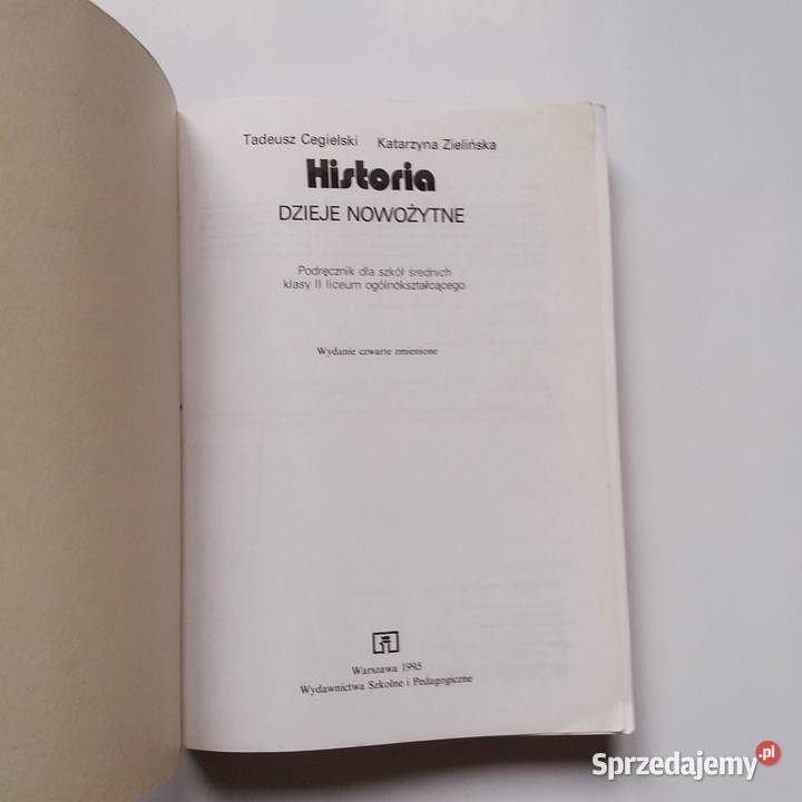 TCegielski KZielińska Historia 2 Dzieje łódzkie Łódź