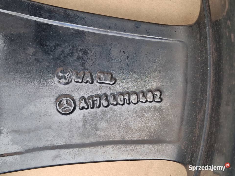 MERCEDES AKLASA W176 AMG FELGI ALUFELGI KOMPLET Samochodowe lubuskie Bieleń