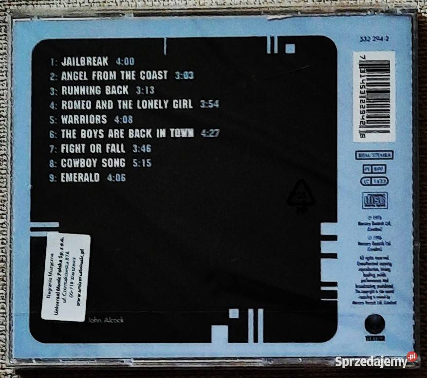Znakomity Album CD THIN LIZZY Jailbreak CD