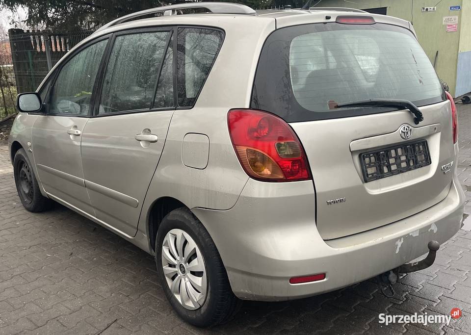 Toyota Corolla Verso I 20 D4D 90 kolor 1D9 NA Piotrków Trybunalski sprzedam