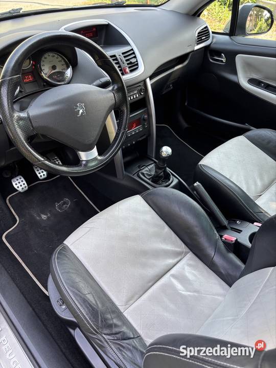 Peugeot 207 CC 16 Benzyna 120 2009 Cabrio Twardy 120KM dolnośląskie Ząbkowice Śląskie