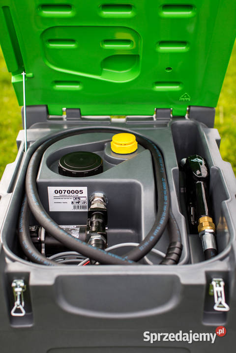 Mobilny zbiornik paliwa 300 l Pompa 24 V 50lmin Zielona Góra