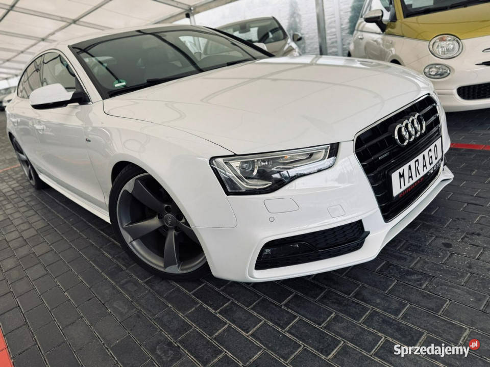Audi A5 20 TDI 190 Opłatach AUTOMAT SLINE 4x4 8T światła do jazdy dziennej Zduńska Wola sprzedam