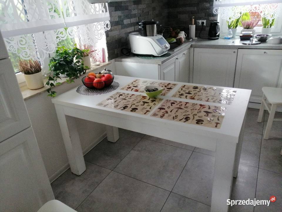 Drewniany stół biały podkarpackie Klęczany sprzedam